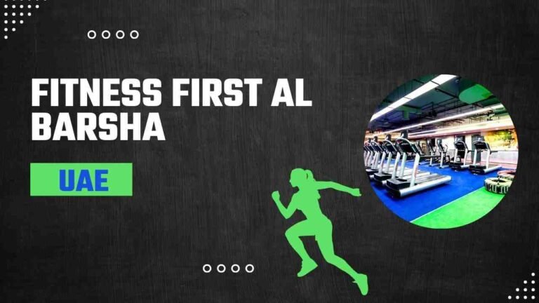 Fitness First Al Barsha: A Holistic Fitness Destination in Dubai