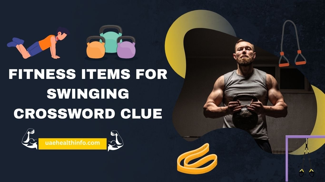 Fitness Items for Swinging Crossword Clue