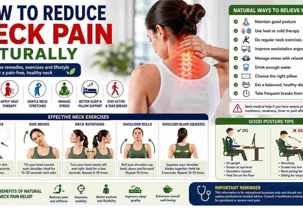 How to Reduce Neck Pain Naturally