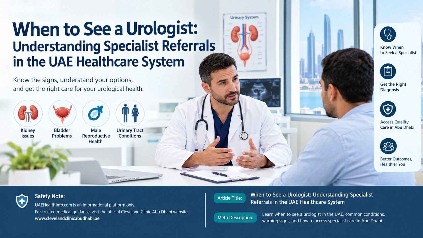 When to See a Urologist
